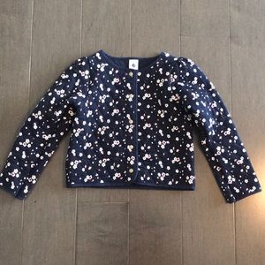 Petit Bateau size 4 cardigan